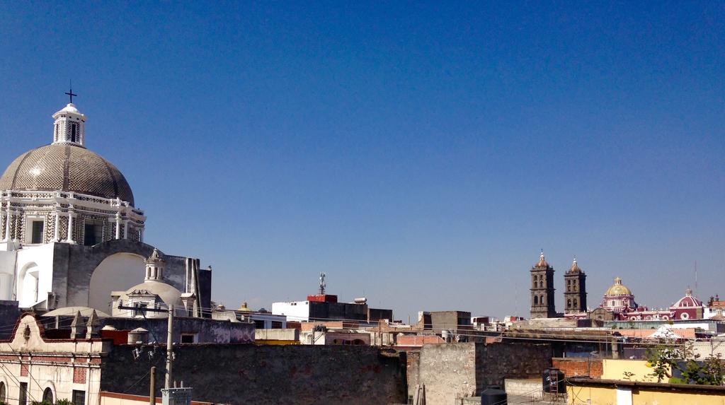Meson Sacristia De La Soledad Hotell Puebla Eksteriør bilde