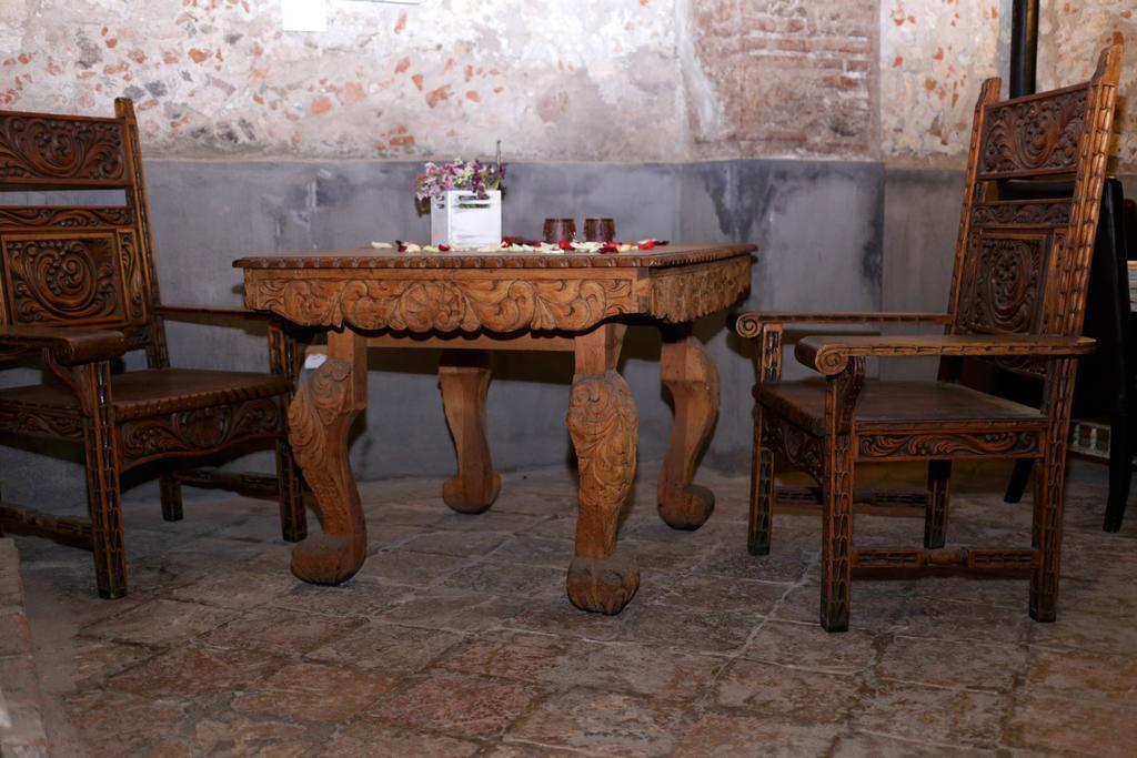 Meson Sacristia De La Soledad Hotell Puebla Eksteriør bilde