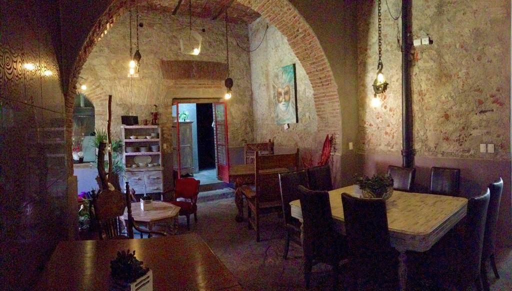 Meson Sacristia De La Soledad Hotell Puebla Eksteriør bilde
