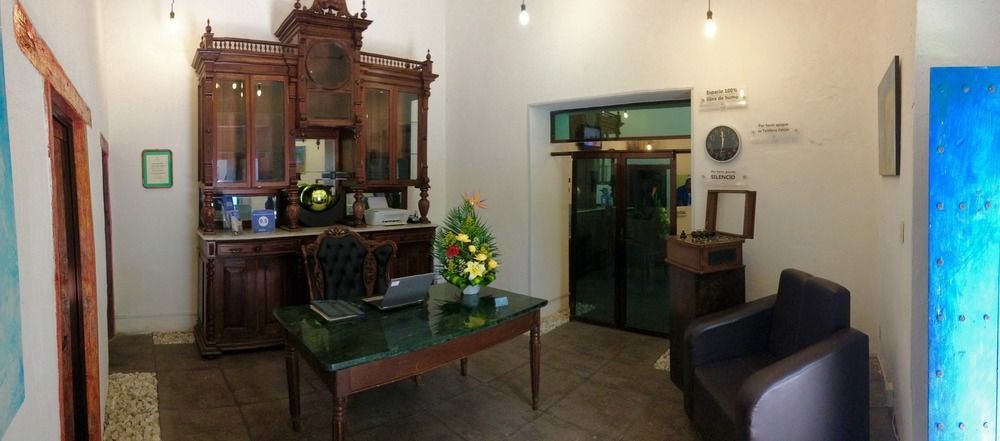 Meson Sacristia De La Soledad Hotell Puebla Eksteriør bilde